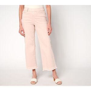 Isaac Mizrahi Women's Pink Wide-Leg Pants